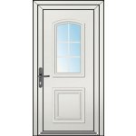 OknaDvereNaMiru.cz Vchodové dveře 3D Vera 3 bílá 110 x 205 cm – Zboží Mobilmania