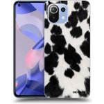 Picasee silikonový průhledný obal pro Xiaomi 11 Lite 5G NE - Black Moo – Zboží Živě