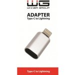 Adaptér WG USB-C na Lightning, stříbrná – Zbozi.Blesk.cz