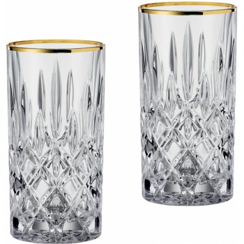 Nachtmann Křišťálové sklenice na Longdrink Noblesse Gold 2 x 375 ml