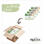 MOLTEX Pure & Nature Mini 3-6 kg 4 x 38 ks – Zboží Dáma