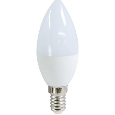 TESLA lighting Tesla - LED žárovka CANDLE svíčka, E14, 5W, 230V, 500lm, 25 000h, 4000K denní bílá, 220st – Hledejceny.cz