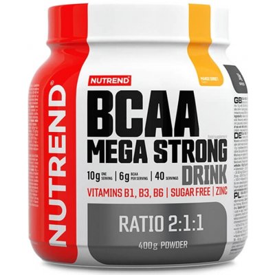 Nutrend BCAA Mega Strong Powder 400 g