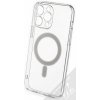 Pouzdro a kryt na mobilní telefon Apple Pouzdro 1Mcz MagSilicone Skinny TPU ochranné s MagSafe Apple iPhone 14 Pro Max průhledná transparent