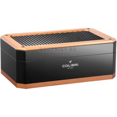 Humidor Colibri Rally - Černý/Rose Gold – Hledejceny.cz