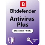 Bitdefender Antivirus Plus, 10 lic. 1 rok (AV01ZZCSN1210LEN) – Zboží Mobilmania