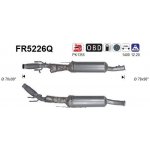 Filtr sazových částic, výfukový systém AS FR5226Q | Zboží Auto