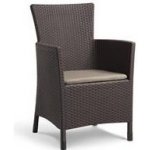 KETER Iowa Křeslo ratanové hnědé 215520 – Zboží Dáma