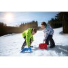 Sáňky a boby Mac Toys Dětská lopata na sníh červená