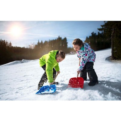 Mac Toys Dětská lopata na sníh červená