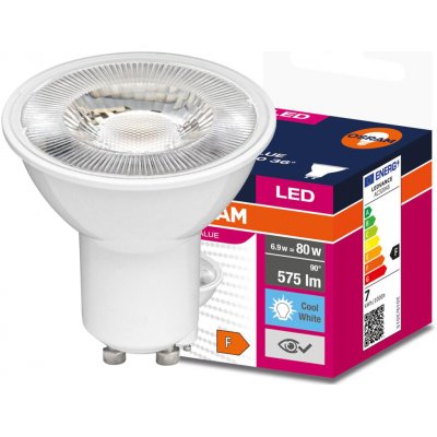 Osram VALUE EUE GU10 6,9W/840 PAR1680 36° studená bílá – Hledejceny.cz