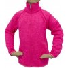 Dětský svetr Fantom dětský celopropínací sportovní svetr neon růžový melír