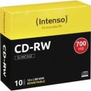 Intenso CD-RW 700MB 12x, slimbox, 10ks (2801622)