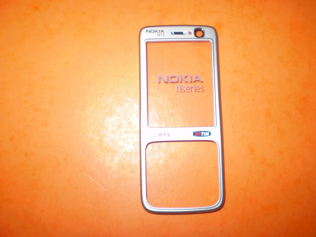 Kryt Nokia N73 přední stříbrný