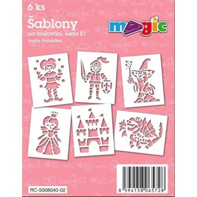 Papírové šablony MAGIC sada E1 Pohádka – Sleviste.cz