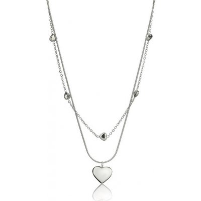 Emily Westwood Půvabný dvojitý náhrdelník z oceli EWN24003S – Sleviste.cz