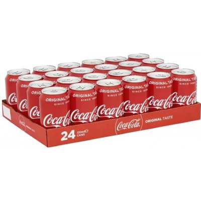 Coca Cola Classic 24 x 330 ml – Zbozi.Blesk.cz