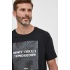 Pánské Tričko Boss bavlněné tričko ORANGE s potiskem 50503552 černá
