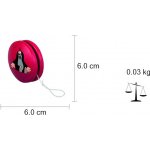 Dřevěné hry Jojo červené s Krtkem sedícím Detoa – Zbozi.Blesk.cz