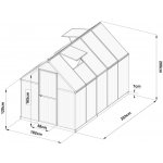 Lanit Plast Sarana 6x10 PC 4 mm stříbrný LG4272 – Zboží Dáma
