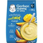 Gerber Natural nemléčná kaše mango Dobrou noc 230 g – Zboží Mobilmania