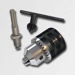 RICHMANN Sklíčidlo zubové závitové s kličkou | 1/2"-20UNF 1,5-13 mm plus redukce SDS PLUS – Sleviste.cz