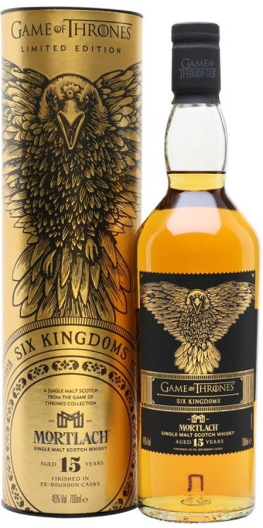 Mortlach Game Of Thrones Six Kingdoms Whisky Limited Edition 15y 46% 0,7 l (tuba)