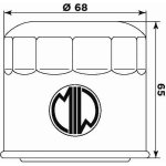 MIW Olejový filtr S3011 | Zboží Auto