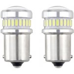 CANBUS 3014 LED žárovky 24 x SMD + 3030 6 x SMD 1156 (R5W, R10W) P21 Bílá, 12 V / 24 V. | Zboží Auto