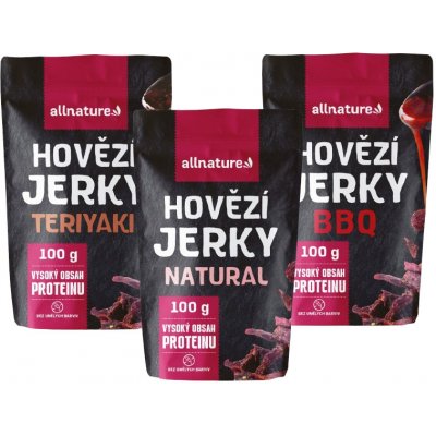 Allnature Beef Jerky Mix 300 g – Zboží Dáma