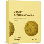 Vilgain Cookies BIO chlorella a pomeranč 135 g – Zboží Dáma