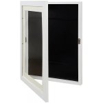 Kruzzel 25419 Umělecký fotorámeček 33 × 24 × 3 cm, A4, bílý – Zboží Živě