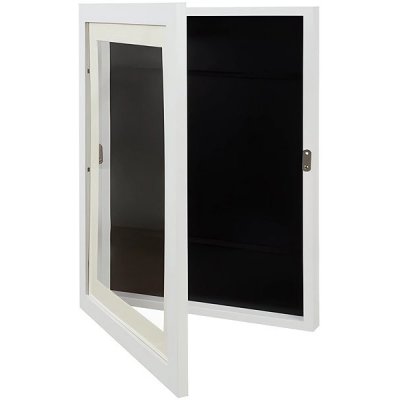 Kruzzel 25419 Umělecký fotorámeček 33 × 24 × 3 cm, A4, bílý – Zboží Živě