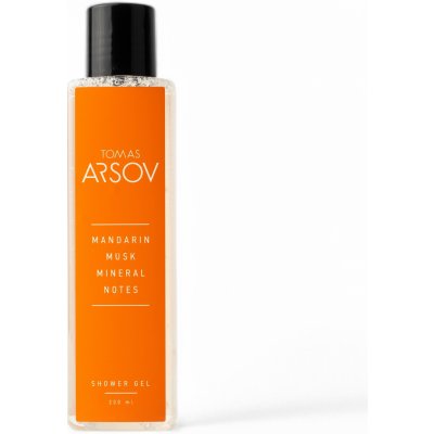 Tomas Arsov Mandarin Musk Mineral Notes sprchový gel s hydratačním účinkem 200 ml – Sleviste.cz