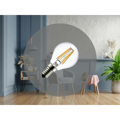 Nedes LED žárovka FILAMENT G45 E14/4W/230V 3000K ND3626 – Sleviste.cz