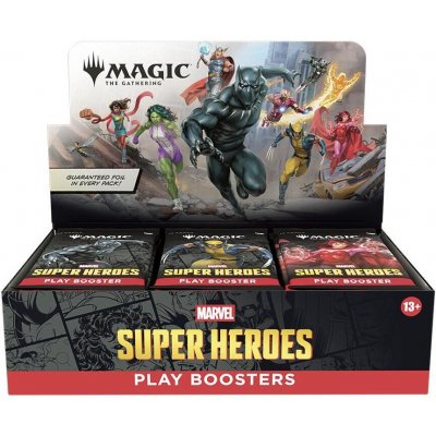 Wizards of the Coast Magic The Gathering Marvel Super Heroes Play Booster Box – Hledejceny.cz