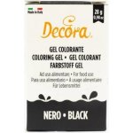 Decora Gelová barva černá 28 g – Hledejceny.cz