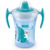 Dětská láhev a učící hrnek Nuk hrníček Trainer Cup modrý 230 ml