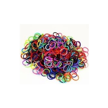 Loom bands Gumičky pro pletení náramků 200 ks mix color