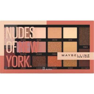 Maybelline Nudes Of New York paletka očních stínů 010 18 g – Zboží Mobilmania