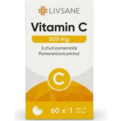 Livsane Vitamin C 200 mg CZ 60 tablet – Hledejceny.cz