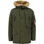 Alpha Industries bunda Polar Jacket olivová tmavá – Zbozi.Blesk.cz