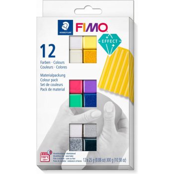 FIMO Efekt sada 12 barev 25 g