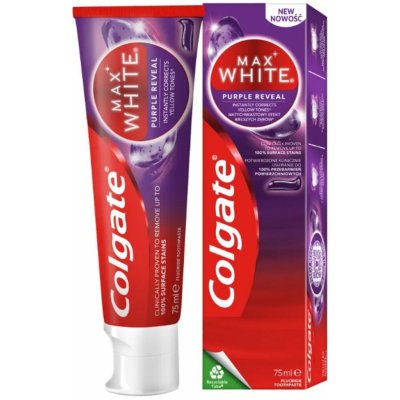 Colgate Max White Purple Reveal 75 ml – Zboží Mobilmania