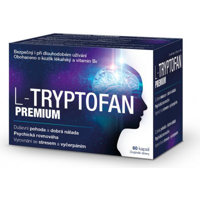 Premium L-Tryptofan 60 kapslí – Hledejceny.cz