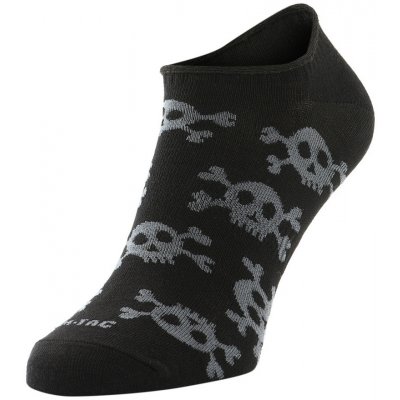 M-Tac Lehké letní ponožky Pirate Skull černé