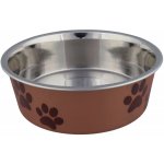 Trixie Miska barevná s tlapkami 250 ml / 12 cm – Zboží Dáma