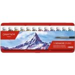Caran D'Ache Guache studio kvašové barvy 10 ml 12 ks – Sleviste.cz