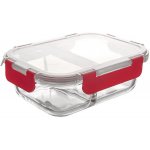Orion Skleněná dělená zapékací miska krabička na oběd a svačiny 500+800ml – Zboží Dáma