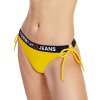 Tommy Hilfiger Tommy Jeans spodní část bikin Cheeky String Side Tie Bikini žlutá